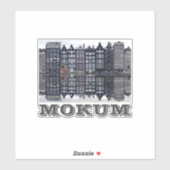 Mokum (Amsterdam) Sticker (Vel)