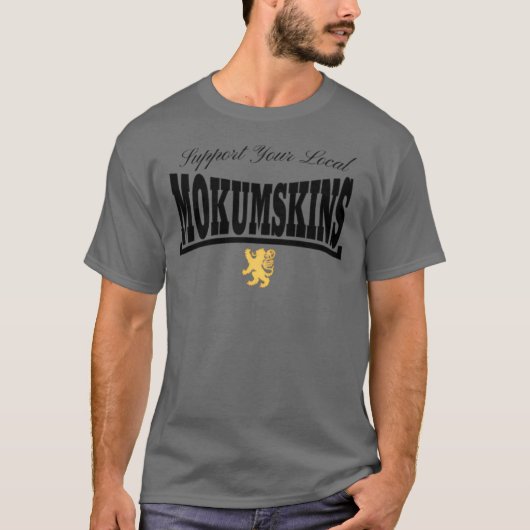 Mokumskins lion golden t-shirt (Voorkant)
