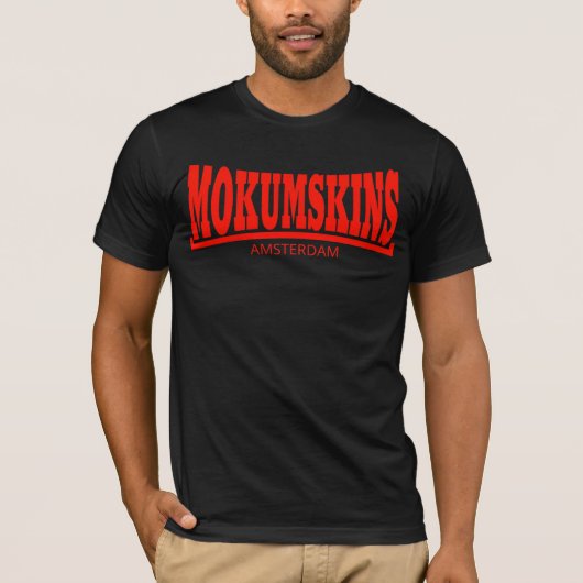 Mokumskins rood t-shirt (Voorkant)