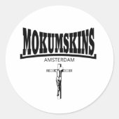 Mokumstickers Ronde Sticker (Voorkant)