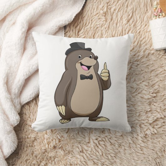 Mol als bruidegom met das kussen (Deken)