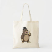 Mol als bruidegom met stropdas tote bag (Voorkant)