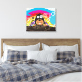 Mol Canvas Afdruk (Insitu (Slaapkamer))