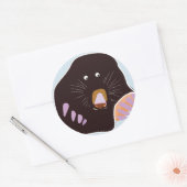 Mol Classic ronde Sticker, glanzend Ronde Sticker (Envelop)