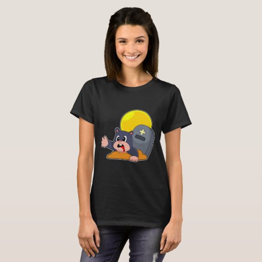 Mol Halloween Grave T-shirt (Voorkant volledig)