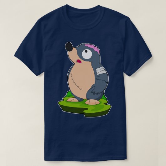 Mol Halloween Zombie T-shirt (Design voorkant)