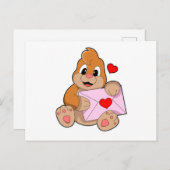 Mol met Hart Envelope Briefkaart (Voorkant / Achterkant)