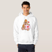 Mol met Hart Envelope Hoodie (Voorkant volledig)