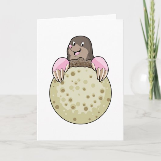 Mol met Maan Kaart (Voorkant)