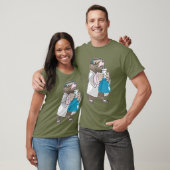 Mol Scientist reageerbuis T-shirt (Unisex)