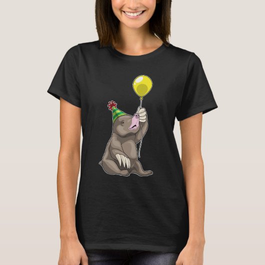 Mol Verjaardagsballon T-shirt (Voorkant)