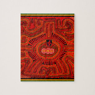 Mola Design door San Blas Indians Legpuzzel