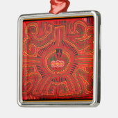 Mola Design door San Blas Indians Metalen Ornament (Links)