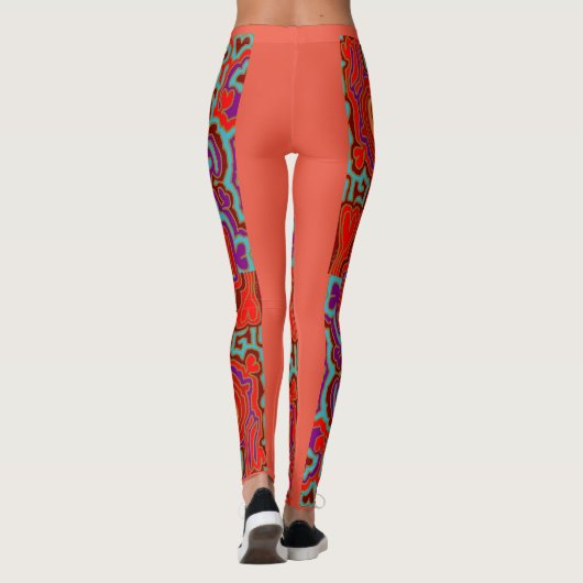 Mola Kuna Leggings (Achterkant)