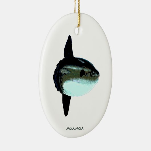 Mola Mola Keramisch Ornament (Rechts)