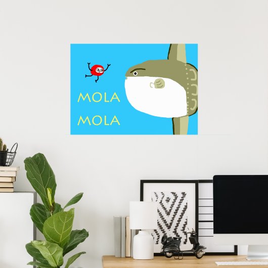 MOLA MOLA POSTER (Thuiskantoor)