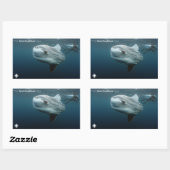 Mola Mola Rechthoekige Sticker (Vel)