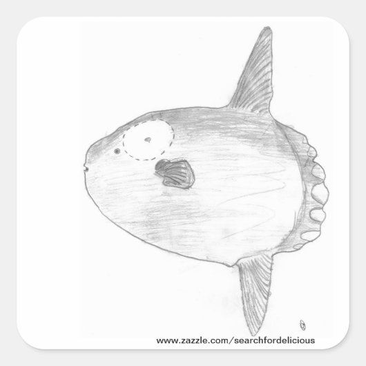 Mola Mola Sticker (Voorkant)