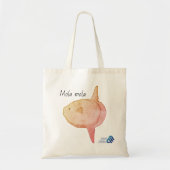 Mola mola tote bag (Voorkant)