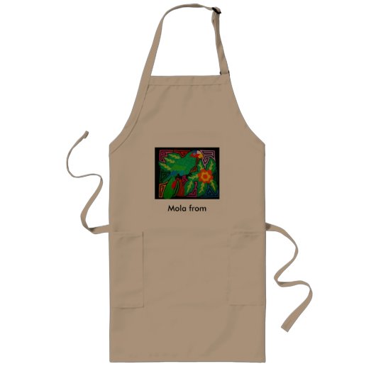 Mola, Mola uit Panama Lang Schort (Voorkant)