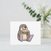 Mola-restaurantburger Briefkaart (Staand voorkant)