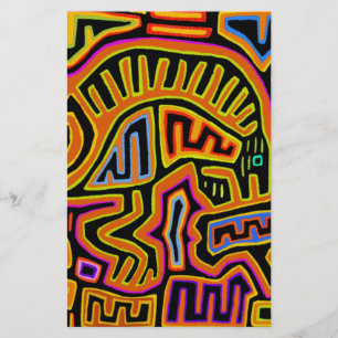 Mola Shaman Peyote Vision Briefpapier