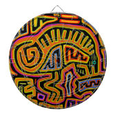 Mola Shaman Peyote Vision Dartbord (Voorkant)