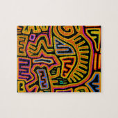 Mola Shaman Peyote Vision Legpuzzel (Horizontaal)