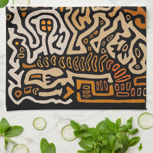 Mola Spirit Souls Dance Theedoek (Gevouwen)