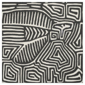 Mola Vogel - Zwart Wit 2020 Versie Stof (Swatch)