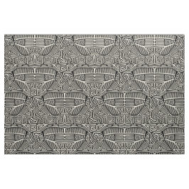 Mola-vogel - Zwarte Witte Versie 3 Stof