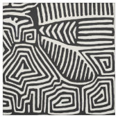 Mola-vogel - Zwarte Witte Versie 3 Stof (Swatch)