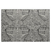 Mola-vogel - Zwarte Witte Versie 3 Stof (Fat Quarter)