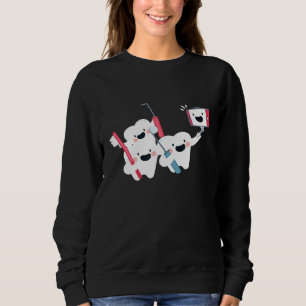 Molaire Selfie - Grappig Tandarts Geschenk Voor Ta Trui