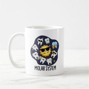 Molairstelsel Grappige Tandheelkundige Astronomie  Koffiemok