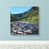 Molalla, OR Canvas Afdruk (Insitu (Houten vloer))