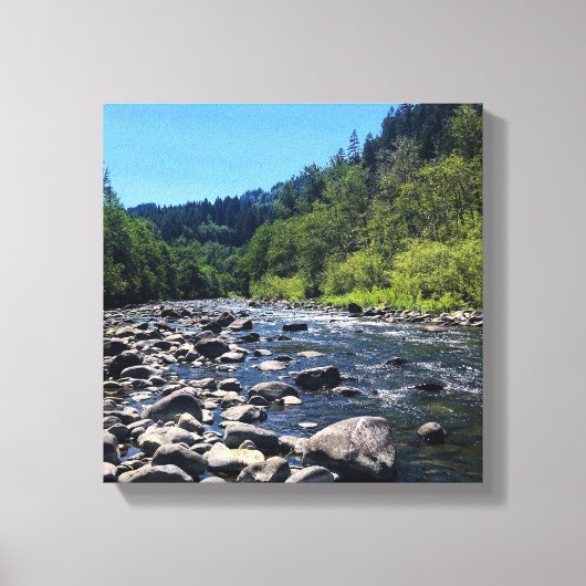 Molalla, OR Canvas Afdruk (Voorkant)
