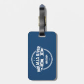 Molalla, Oregon Kayaking Bagagelabel (Achterkant verticaal)