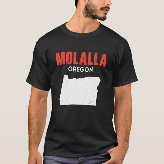 Molalla Oregon USA T-shirt (Voorkant)