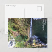 Molalla Rivier, OR Briefkaart (Voorkant / Achterkant)