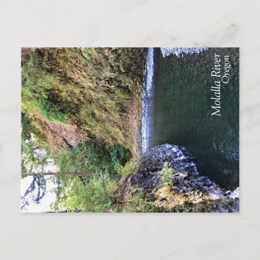 Molalla Rivier, OR Briefkaart (Voorkant)