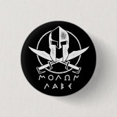 Molan Labe kom mee Ronde Button 3,2 Cm (Voorkant)