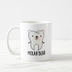 Molar Beer Funny Tooth Pun Koffiemok