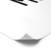 Molar Beer Funny Tooth Pun Poster (Hoek)