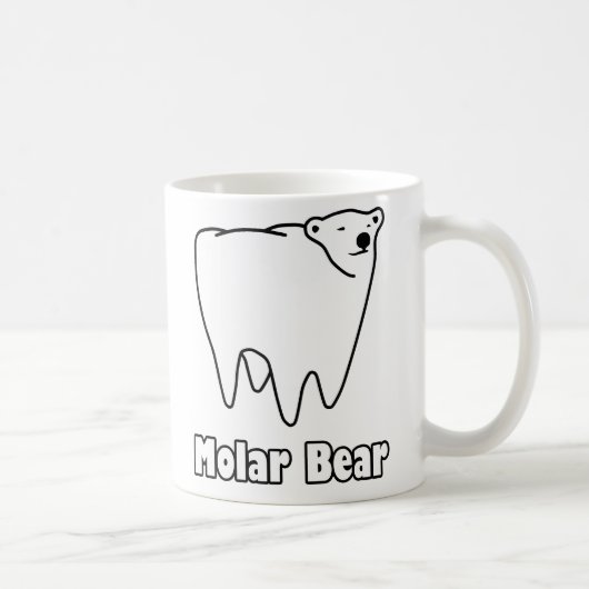 Molar Beer Polar Tooth Beer Koffiemok (Rechts)