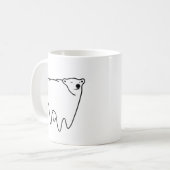 Molar Beer Polar Tooth Beer Koffiemok (Voorkant links)