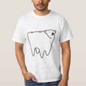 Molar Beer Polar Tooth Beer T-shirt (Voorkant)