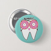 Molar Dona Ronde Button 5,7 Cm (Voorkant /achterkant)
