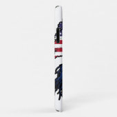 Moldava Moldavan American USA United States Flag Case-Mate iPhone Case (Achterkant/rechts)
