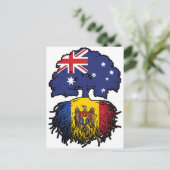 Moldava Moldavan Australian Australia Tree Roots Briefkaart (Staand voorkant)